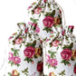 100% Cotton Floral Gift Bag 5”x7”